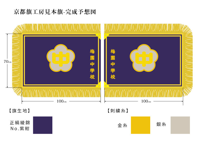 着色図案・完成イメージ作成