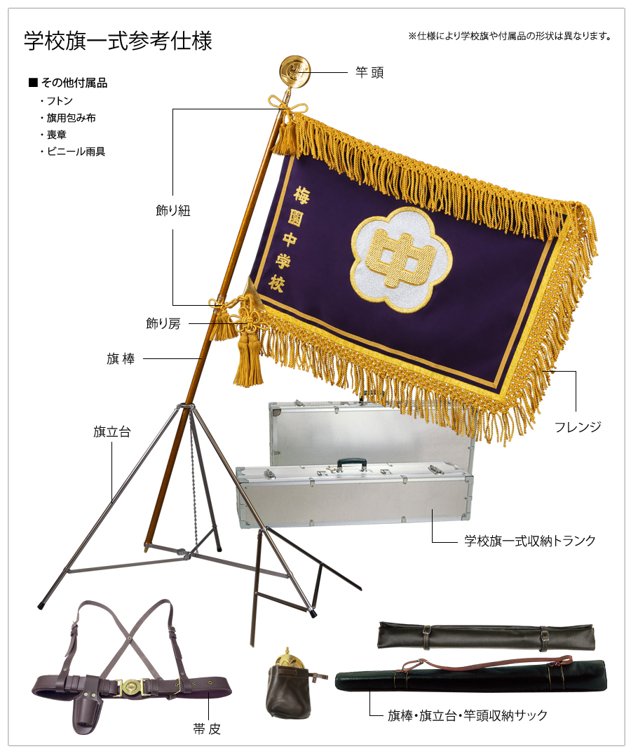 学校旗セット